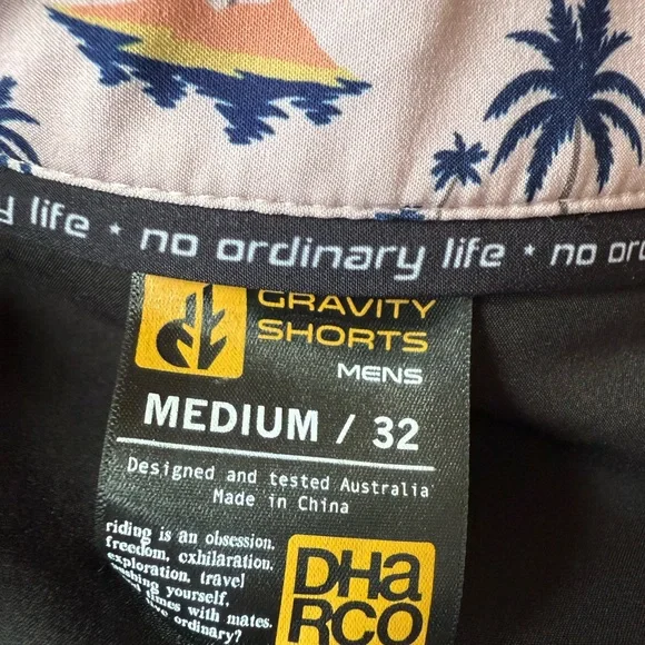 Men's Brown bike riding Shorts - Picture 3 of 3